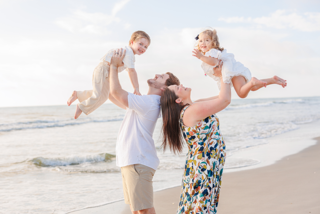 family highlight video from family photo session at cocoa beach